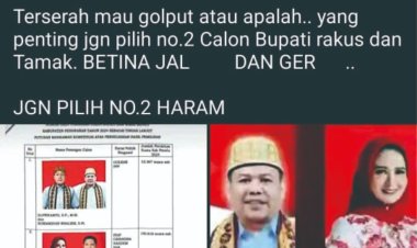 PSU Memanas! Calon Bupati Nomor 2 Difitnah, Warga Desak Polisi Bertindak