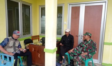 Babinsa Koramil 2211/Sagaranten Laksanakan Komsos di Desa Tanjungsari
