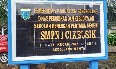 Kepsek SMPN 1 Cikeusik Diduga Enggan Temui Wartawan, Sudah Lebih dari 5 Kali Dikunjungi
