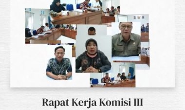 KOMISI III DPRD KABUPATEN SUKABUMI BAHAS RAPERDA PERUBAHAN STATUS HUKUM BPR SUKABUMI
