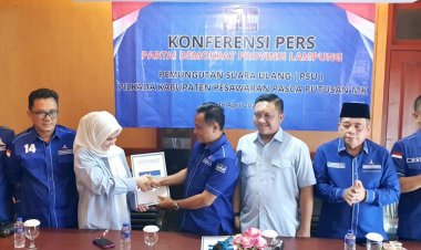 Demokrat Mantap Dukung Nanda-Anton di PSU Pesawaran 2025