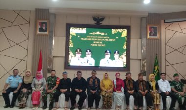 Dandim 0622/Kab Sukabumi Hadiri Pisah Sambut Bupati Dan Wakil Bupati, Meriah, Hadirkan Ribuan Undangan