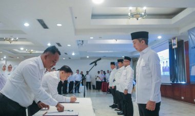 235 PPPK Dilantik, Dedie Rachim Tekankan Integritas
