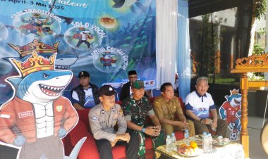 Babinsa Koramil 2206/Parakansalak Hadiri Pembukaan SMANPark Mencari Bakat di SMAN 1 Parakansalak