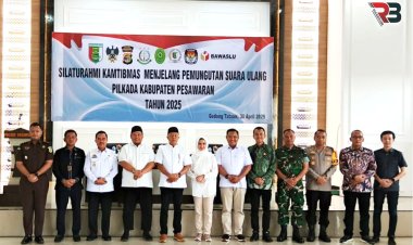 Silaturahmi Kamtibmas Perkuat Komitmen Damai Jelang PSU Pilkada Pesawaran 2025