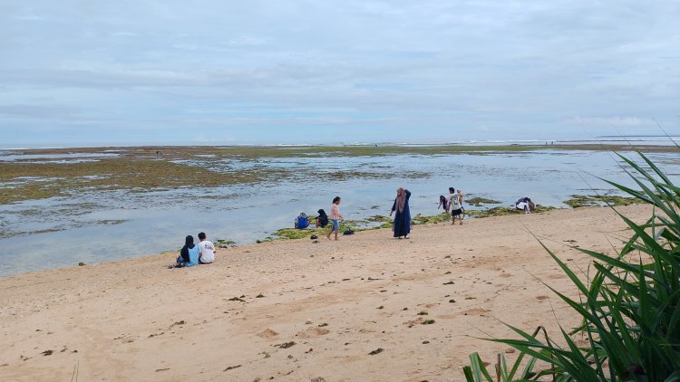 Pantai Karang Nuggul Masih Sepi, Keamanan dan Kebersihan Terjaga