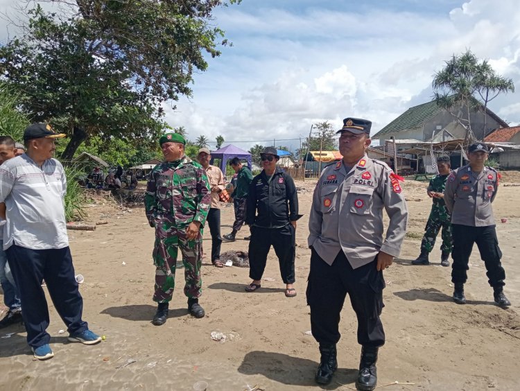 Sinergitas TNI-Polri dalam Pengamanan Wisata di Pantai Tanjung Panto