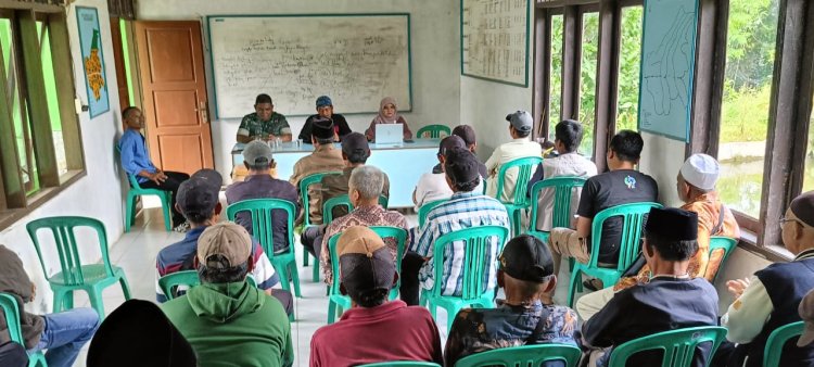 Babinsa Cimanggu Dampingi Danposramil Hadiri Kunjungan Kementan Dukung Percepatan LTT