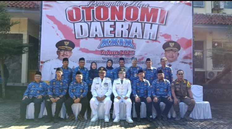 Upacara Peringatan Hari Otonomi Daerah (OTDA) ke–29 Tingkat Kabupaten Sukabumi Tahun 2025