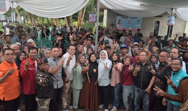 Relawan PERKASA Siap Menangkan Nanda–Anton di PSU Pesawaran 24 Mei