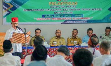 Jenal Mutaqin Ingatkan Dua Hal kepada RT dan RW se-Kelurahan Kayu Manis