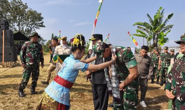 PEMBUKAAN TMMD KE-124 DI WILAYAH KOREM 061/SK: SINERGI MEMBANGUN DESA WUJUDKAN KETAHANAN NASIONAL