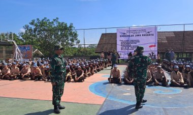 Danramil 2207/Jampangtengah Dukung Pelatihan P5 di SMAN 1 Jampangtengah