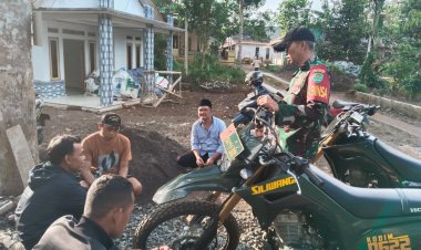 Kegiatan Komsos Babinsa Koramil 2209/Lengkong