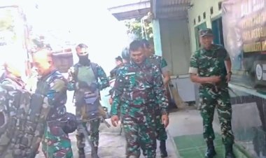 Pangkogabwilhan I Transit di Makoramil Leuwiliang, Danrem 061/SK Sambut Hangat Kedatangan