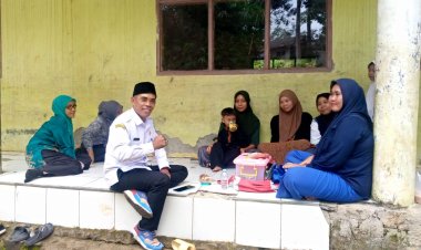 Kepala Desa Sukamaju Lakukan Kontrol Sosial ke PAUD ADDZIKRA