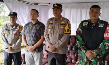 Batuud Koramil 2204/Cikidang Hadiri Acara Purna Tugas Perangkat Desa Pangkalan