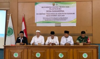 Wujudkan Sinergitas TNI - Polri, Babinsa Koramil 2206/Parakan SalakHadiri Musda dan Pelantikan MUI