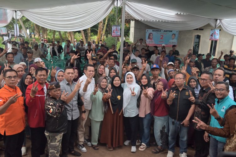 Relawan PERKASA Siap Menangkan Nanda–Anton di PSU Pesawaran 24 Mei