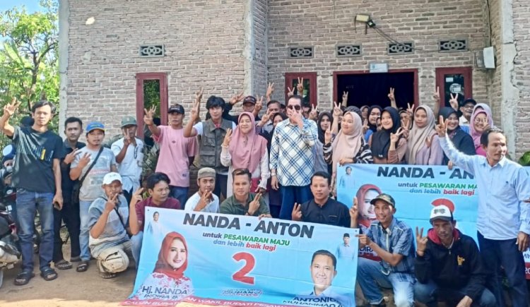 Dukungan Semakin Kuat, Masyarakat Yakin Nanda-Anton Akan Wujudkan Kemajuan Pesawaran