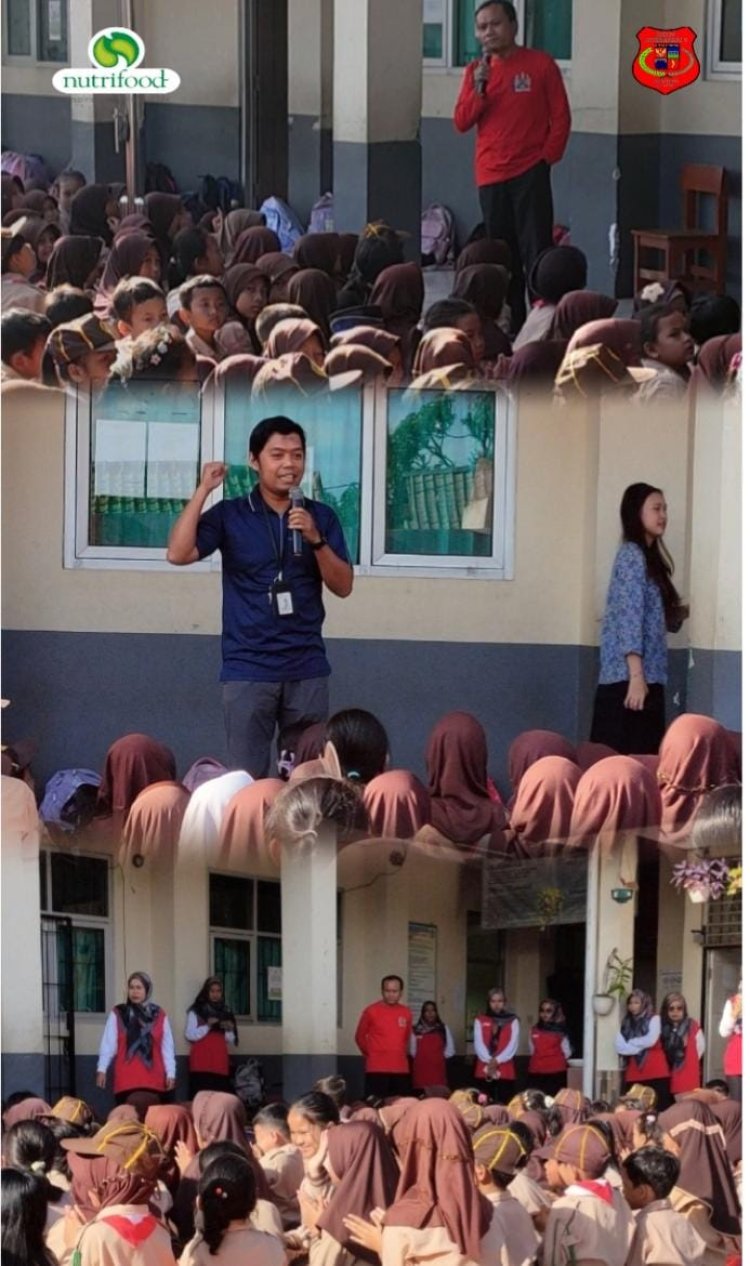 SDN Muarasari 2 – Bogor Selatan Melaksanakan Edukasi Mitigasi Bencana Bersama Tim K3 PT Nutrifood Indonesia