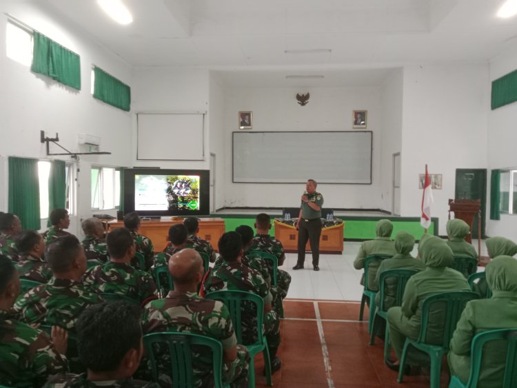 Penyuluhan Hukum oleh Kumdam III/Siliwangi kepada Anggota Kodim 0622/Kabupaten Sukabumi