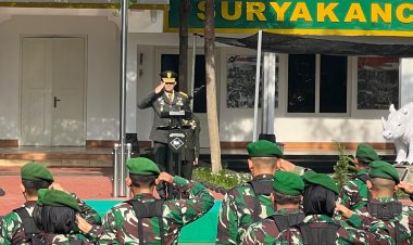 UPACARA PERINGATAN HARI LAHIR PANCASILA 2025 DI KOREM 061/SK, Pancasila Sebagai Jiwa Pembangunan Menuju Indonesia Raya,