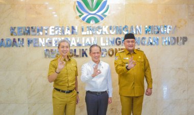 Wali Kota dan Bupati Bogor Temui Menteri LHK, Bahas Solusi Pengelolaan Sampah