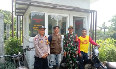 Babinsa Koramil 2204/Cikidang Laksanakan Patroli Wilayah Bersama Bhabinkamtibmas