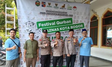 Pestival Hewan Kurban BAZNAS Kota Bogor Kolaborasi Harmonis Antara Pemkot, Polri, TNI, dan BAZNAS Kota Bogor