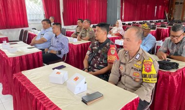 Babinsa Koptu Bagoes RS dan Bhabinkamtibmas Hadiri Sosialisasi Penerapan Jam Malam bagi Peserta Didik di SMAN 7 Kota Bogor