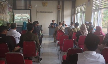 Babinsa Koramil 2204/Cikidang Hadiri Rapat Koordinasi PHBN/PHBI di Kecamatan Cikidang