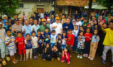 Dedeuh Ka Lembur, Dedie Rachim Bersama Warga Bebersih Saluran Air