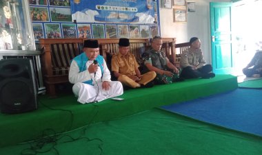 Babinsa Koramil 2208/Nyalindung Hadiri Pelantikan KTT Tingkat Kecamatan Gegerbitung