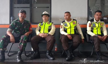 BABINSA KORAMIL 2205/KALAPANUNGGAL LAKSANAKAN PATROLI DI PT STAR ENERGI GEOTERMAL SALAK