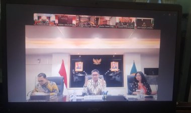 Danrem 061/SK Ikuti Rakor Monitoring dan Percepatan Oplah dan Cetak Sawah Guna Mendukung Swasembada Pangan Nasional