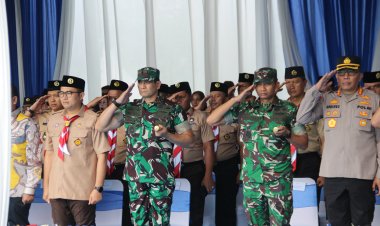 Danrem 061/SK Hadiri Perkemahan Satya Darma Bhakti Pemasyarakatan di Lapas Cibinong