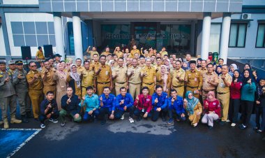 Pimpin Apel di Kecamatan Bogor Timur, Dedie Rachim Tekankan Keamanan dan Ketertiban