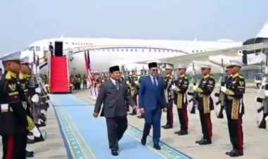 Presiden Prabowo Sambut Langsung PM Anwar, Simbol Hubungan Erat Dua Negara Serumpun