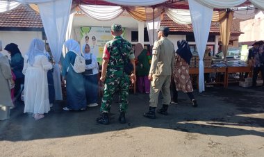 Babinsa Koramil 2205/Kalapanunggal Laksanakan Pengamanan Acara Perpisahan Sekolah