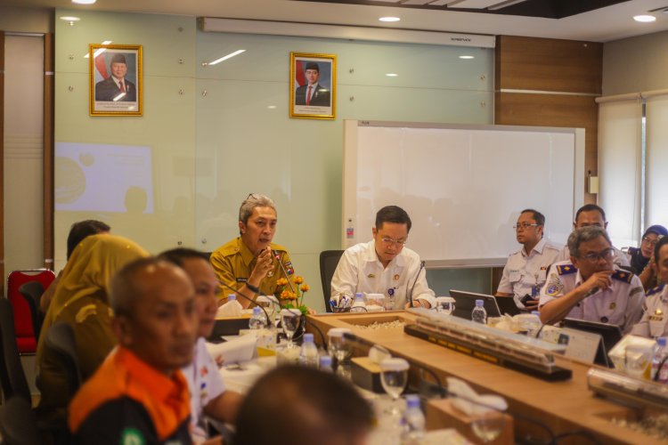 Bahas Longsor di Batutulis, Dedie Rachim Bertemu DJKA
