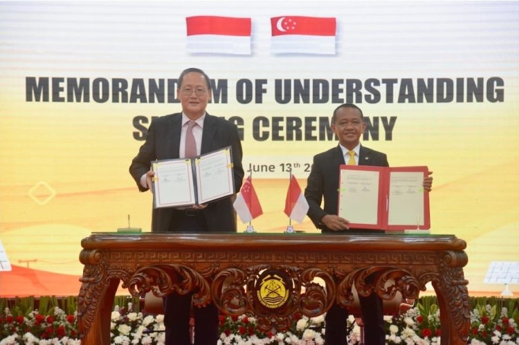 Indonesia-Singapura Sepakat Bangun Kawasan Industri Berkelanjutan