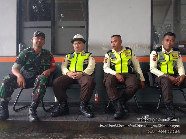 BABINSA KORAMIL 2205/KALAPANUNGGAL LAKSANAKAN PATROLI DI PT STAR ENERGI GEOTERMAL SALAK