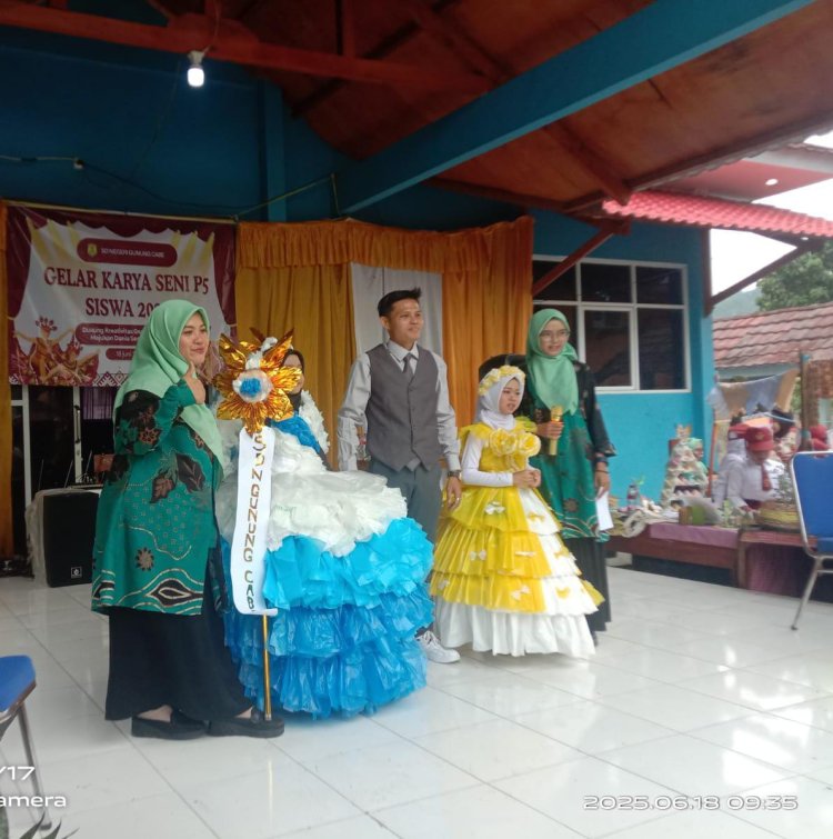 SDN Gunung Cabe Gelar Karya Seni P5 2025: Dukung Kreativitas Generasi Cerdas Majukan Seni Indonesia
