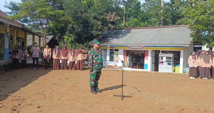 BABINSA KORAMIL 2207/JAMPANGTENGAH HADIRI DAN JURI PERLOMBAAN AKTIF DAN TERAMPIL DI PESANTREN DARUL FIKRI