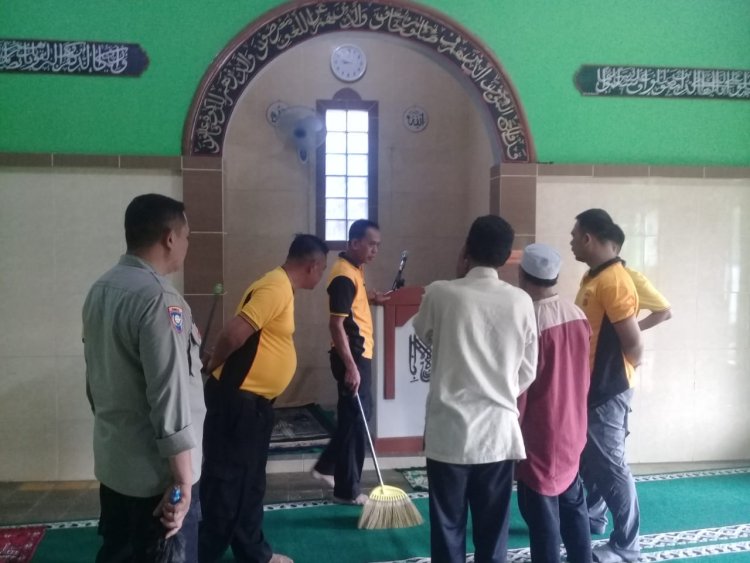 Polsek Pamulihan Kabupaten Sumedang Gelar Bakti Sosial Religi dalam Rangka HUT Bhayangkara ke-79