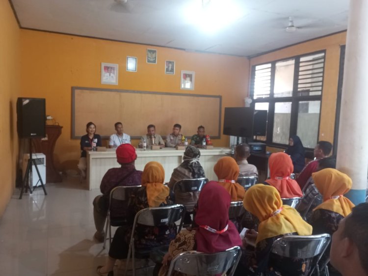 Babinsa Koramil 2201/Cisolok Hadiri Acara Pembukaan Pemetaan Daerah Rawan Bencana di Kecamatan Cisolok