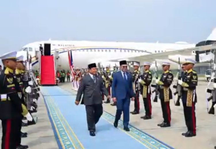 Presiden Prabowo Sambut Langsung PM Anwar, Simbol Hubungan Erat Dua Negara Serumpun