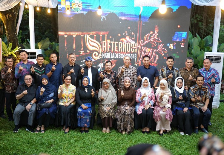 Afternoon Tea, Dedie Rachim Paparkan Arah Pembangunan Infrastruktur Kota Bogor