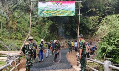 GIAT BAKTI TNI TA. 2025 DI DESA BANGBAYANG, KECAMATAN TEGALBULEUD – KODIM 0622/KABUPATEN SUKABUMI